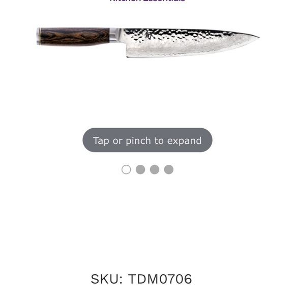 NWT Cuisinepro Damashiro Emperor 8 inch Chefs Knife - Picture 2 of 6